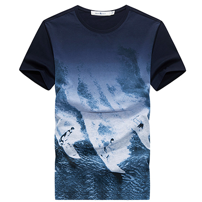 短袖T恤男士圆领t2016夏季新款 时尚体恤